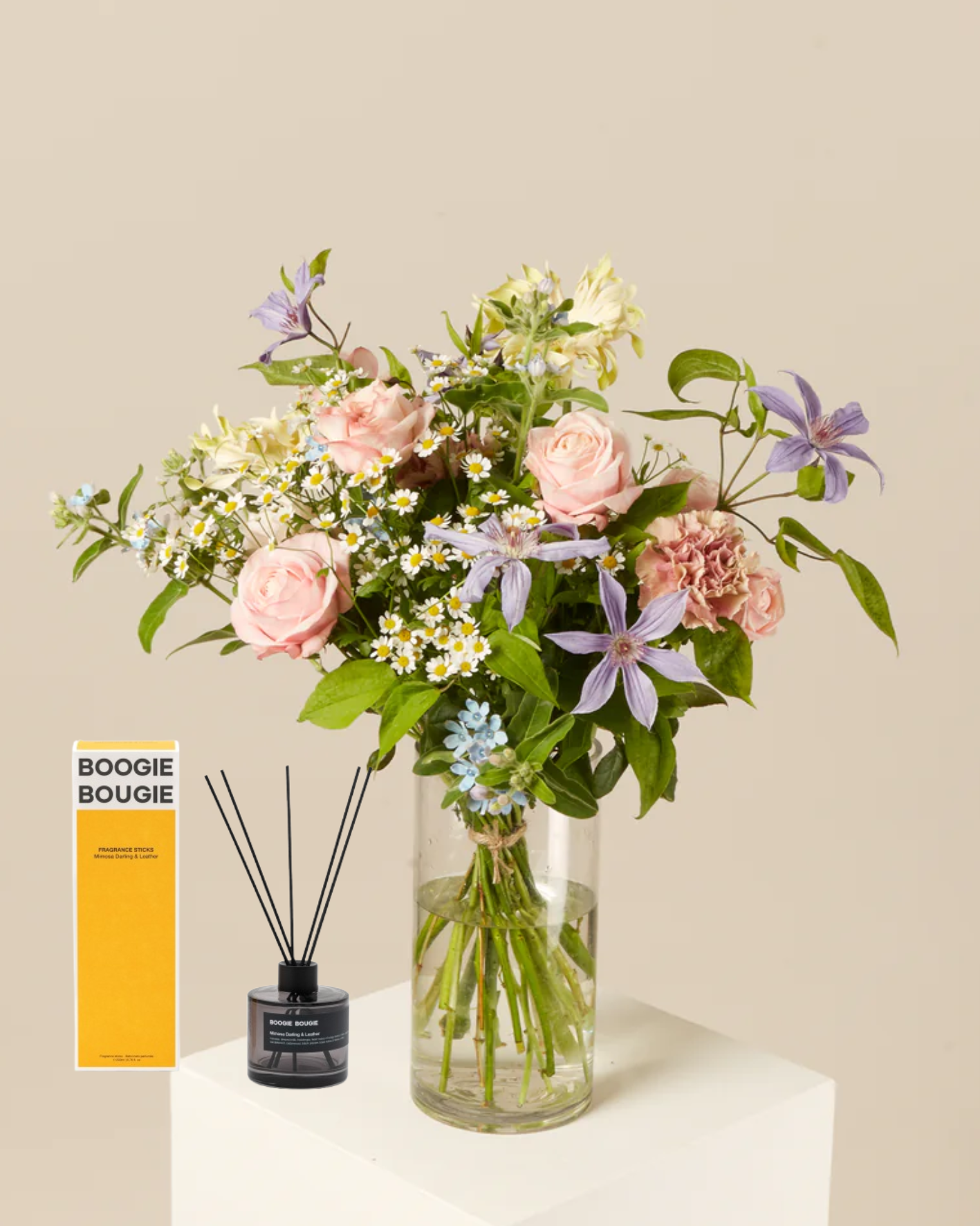 Flower Bouquet & Diffuser Bundle