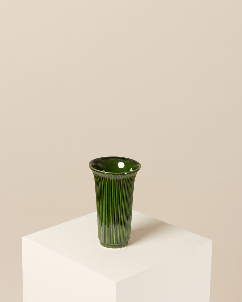 Daisy Vase Green - Flower Plant Pot Green Ceramic