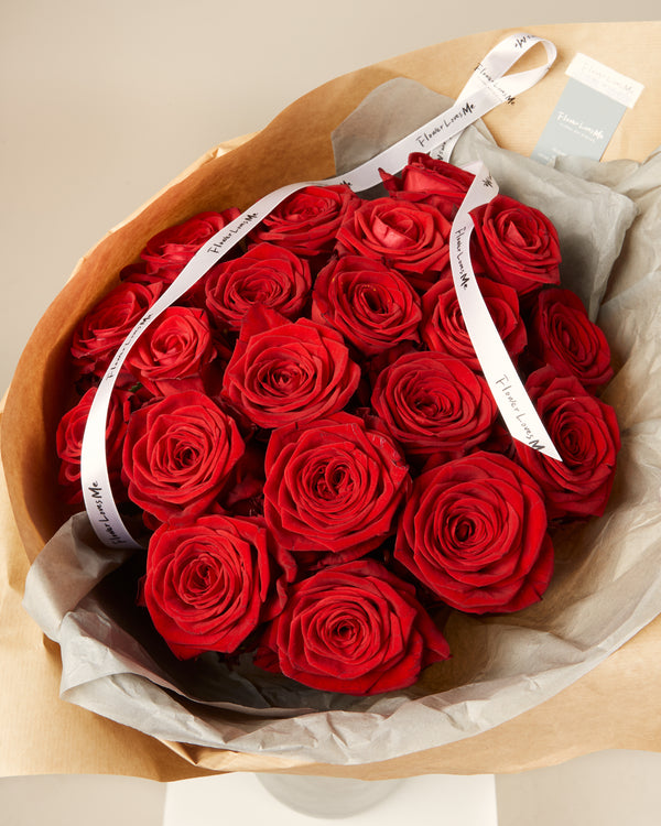 Red Roses Bouquet - Amsterdam Florist Flower Shop